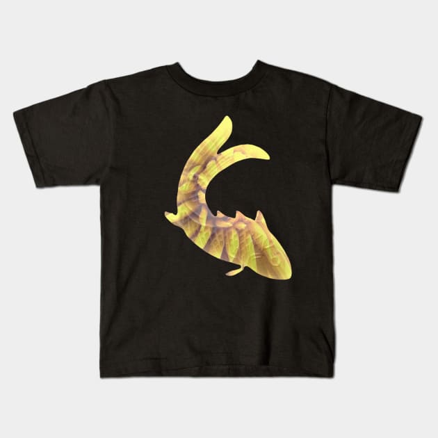 The Yellow Fish Kids T-Shirt by Geomhectic